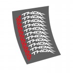 Bicycle Wheels Rim Decal Stickers for Thok mtb